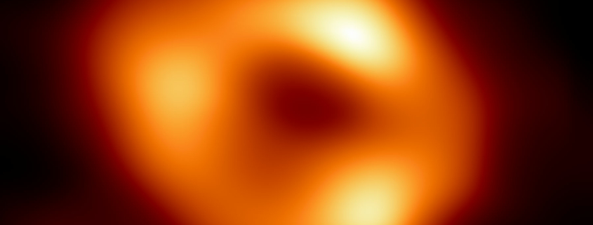 Black Hole Cam: FIRST IMAGE OF THE SUPERMASSIVE BLACK HOLE AT THE CENTRE OF OUR OWN MILKY WAY GALAXY