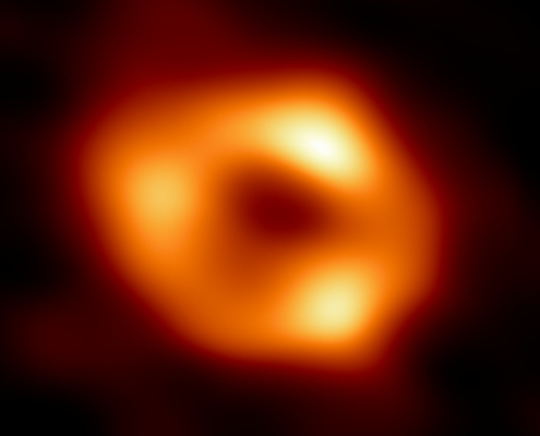 Black Hole Cam: FIRST IMAGE OF THE SUPERMASSIVE BLACK HOLE AT THE CENTRE OF OUR OWN MILKY WAY GALAXY